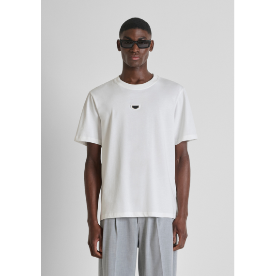 Camiseta ANTONY MORATO Blanca Logotipo Goma