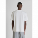 Camiseta ANTONY MORATO Blanca Logotipo Goma