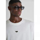 Camiseta ANTONY MORATO Blanca Logotipo Goma