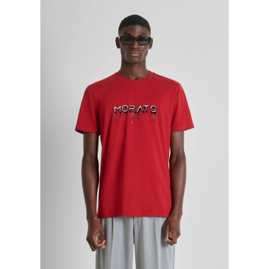 Camiseta ANTONY MORATO Logo Frontal Roja