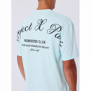 Camiseta ProjectXParis Members' club turquesa