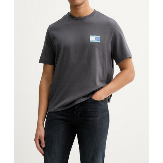 Camiseta TOMMY JEANS Gris Logo Espalda