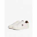 Sneaker TOMMY JEANS Archive '98 Blanco Marron