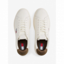 Sneaker TOMMY JEANS Archive '98 Blanco Marron