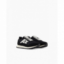Sneaker ARMANI EXCHANGE Negro Logotipo Contraste