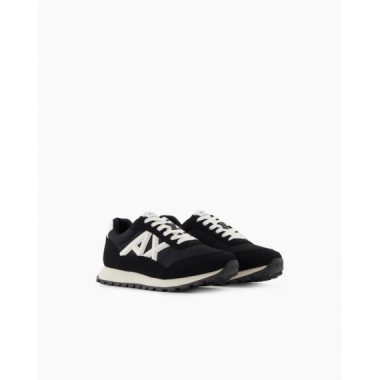 Sneaker ARMANI EXCHANGE Negro Logotipo Contraste