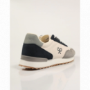 Sneaker Silbon Multicolor Azul y Blanco