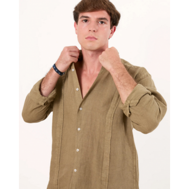 Camisa Bvmprs habanera khaki