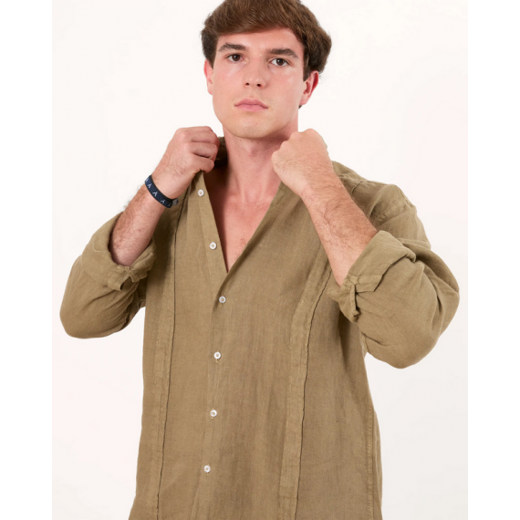 Camisa Bvmprs habanera khaki