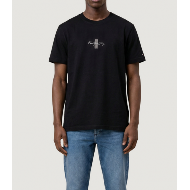 Camiseta TOMMY JEANS Negra Logo Espalda