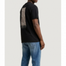 Camiseta TOMMY JEANS Negra Logo Espalda