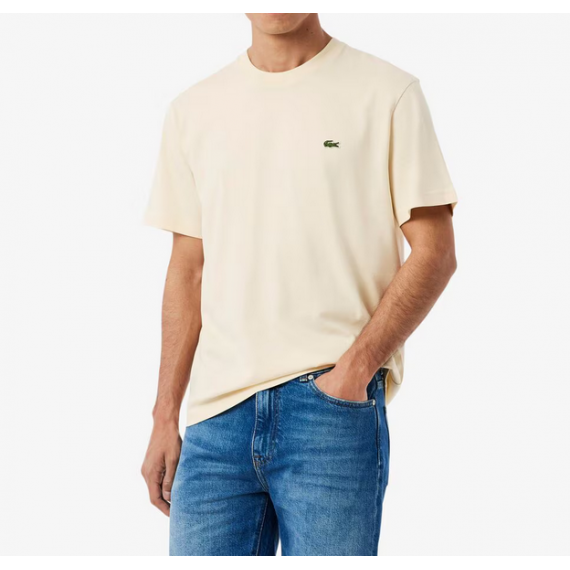Camiseta LACOSTE Básica Beige