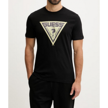 Camiseta GUESS Luta Negra