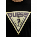 Camiseta GUESS Luta Negra