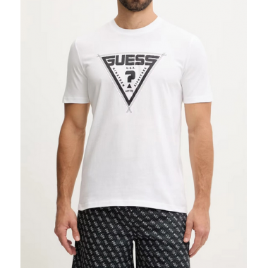 Camiseta Guess Luta blanca