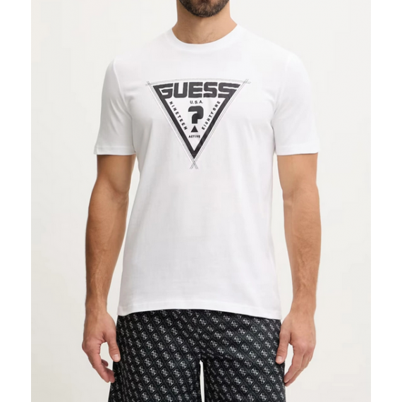 Camiseta Guess Luta blanca