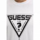 Camiseta Guess Luta blanca