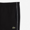 Bermuda LACOSTE Negra Logotipo Lateral