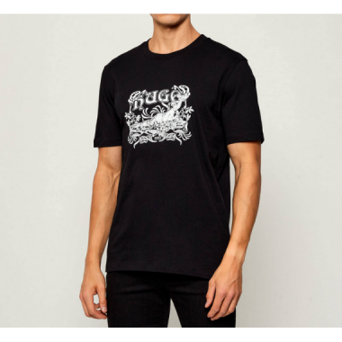 Camiseta HUGO Diwon Negra