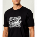 Camiseta HUGO Diwon Negra