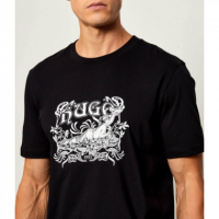 Camiseta HUGO Diwon Negra