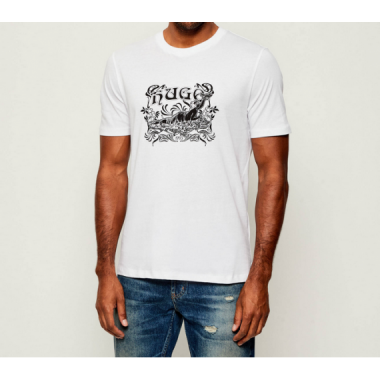 Camiseta HUGO Diwon Blanca
