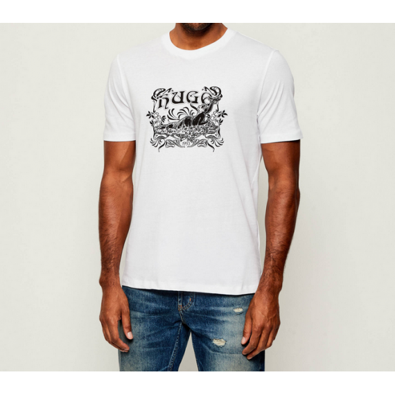 Camiseta HUGO Diwon Blanca
