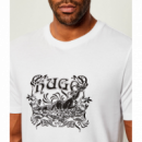 Camiseta HUGO Diwon Blanca
