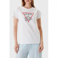 Camiseta GUESS Flower Blanca
