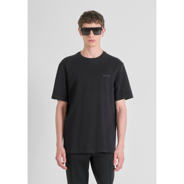 Camiseta ANTONY MORATO Negra Logotipo Goma