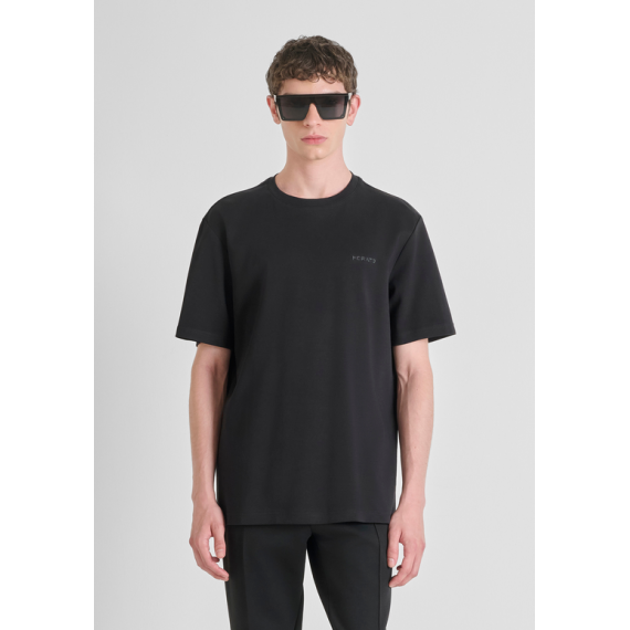Camiseta ANTONY MORATO Negra Logotipo Goma