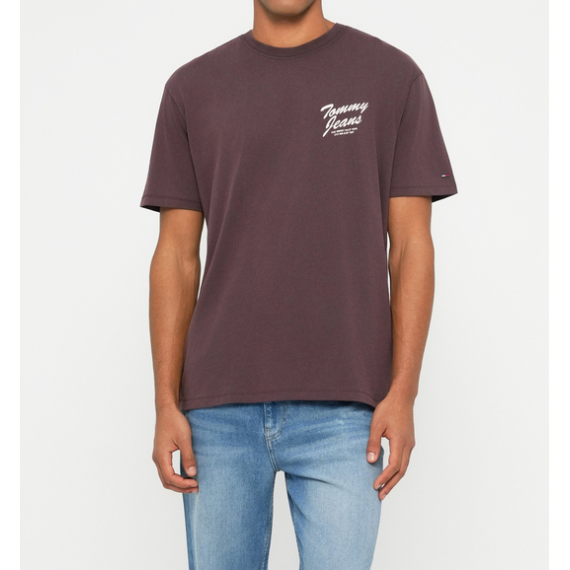 Camiseta TOMMY JEANS Novelty Tee Rich Brown