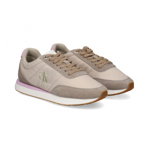 Sneaker CALVIN KLEIN Retro Taupe-lila