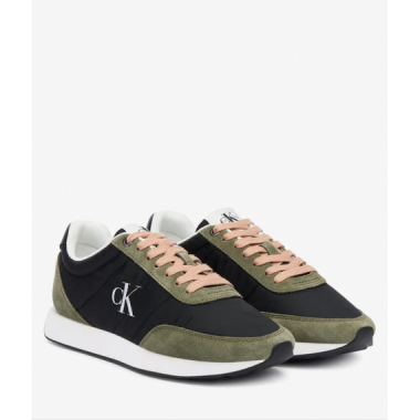 Sneaker CALVIN KLEIN Retro Negro-verde