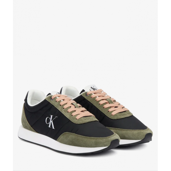 Sneaker CALVIN KLEIN Retro Negro-verde