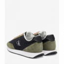 Sneaker CALVIN KLEIN Retro Negro-verde