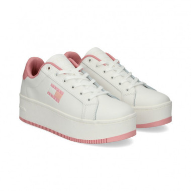 Sneaker Tommy Blanco/rosa  TOMMY JEANS
