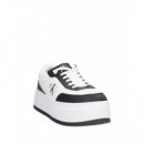 Calzado CALVIN KLEIN Blanco y Negro