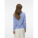 Jerséis y Sudaderas Jersey VERO MODA Charity Brunnera Blue