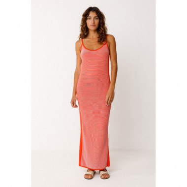 Vestidos Vestido SKFK Maya Naranja