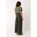 Pantalones Pantalón SKFK Moira Verde Botella