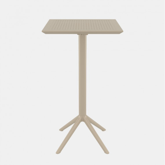Mesa Sky Alta Plegable 60 Cm para Exterior – Mesa de Bar para Terraza y Hostelería Siesta Exclusive®  LA SIESTA