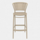 Taburete Portofino Bar 75 para Exterior – Taburete Alto de Diseño para Terraza y Hostelería Siesta Exclusive®  LA SIESTA