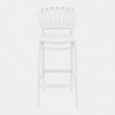 Taburete Portofino Bar 75 para Exterior – Taburete Alto de Diseño para Terraza y Hostelería Siesta Exclusive®  LA SIESTA