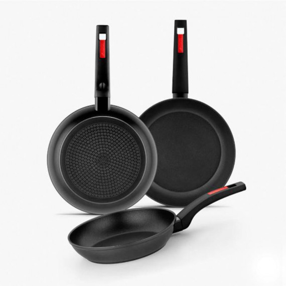 Juego de Sartenes 3 Pcs 18-22-26 Cm Sunset MONIX
