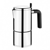 Cafetera Bali Exprés 6 Tazas Inox BRA