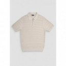 Polo Regular Fit de Algodón Jacquard de ANTONY MORATO