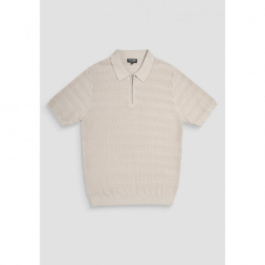 Polo Regular Fit de Algod&oacute;n Jacquard de ANTONY MORATO