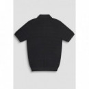 Polo Regular Fit de Algodón Jacquard de ANTONY MORATO