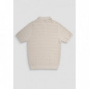 Polo Regular Fit de Algodón Jacquard de ANTONY MORATO